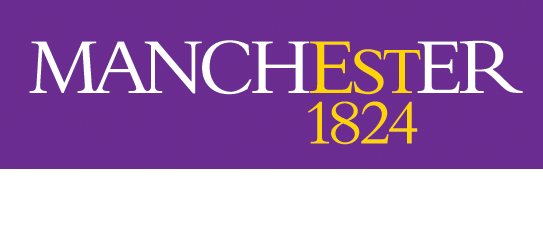 Manchester 1824 on purple background