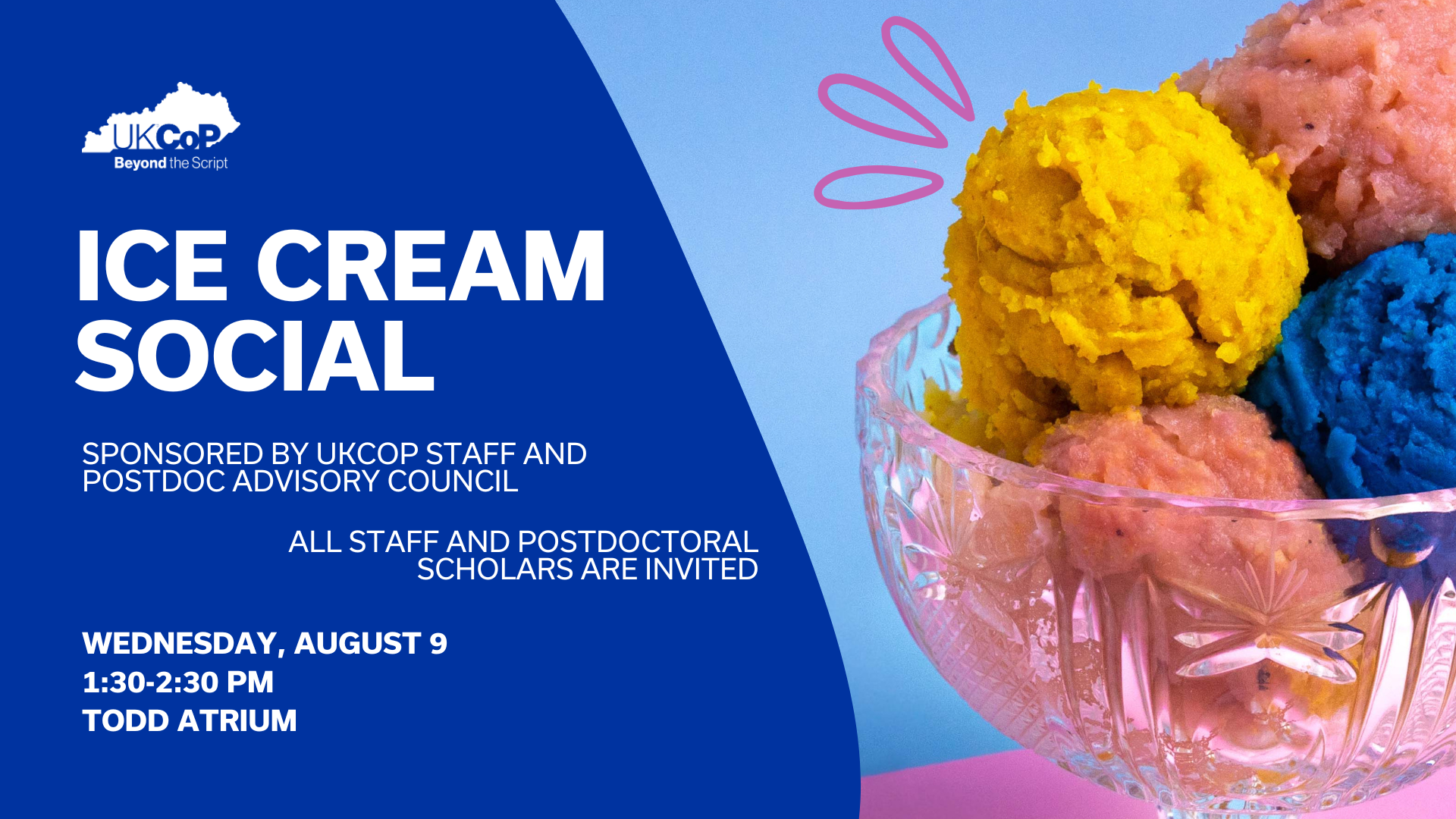 Ice Cream Social ad and info