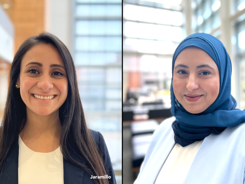 Jaramillo and Mansoor headshots