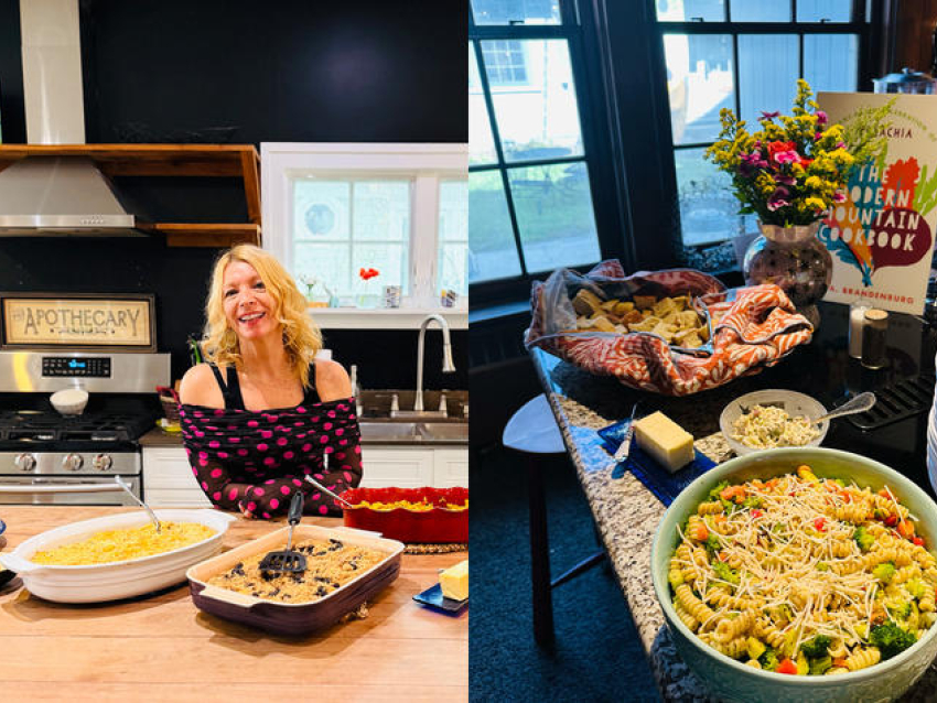After nearly 40 years as a practicing pharmacist, Jan Brandenburg has published “The Modern Mountain Cookbook: A Plant-Based Celebration of Appalachia.” Photos provided.