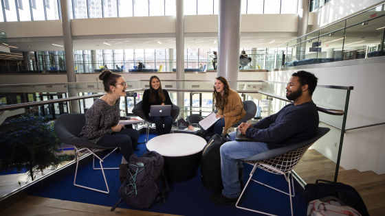 UKCOP students in Student Center